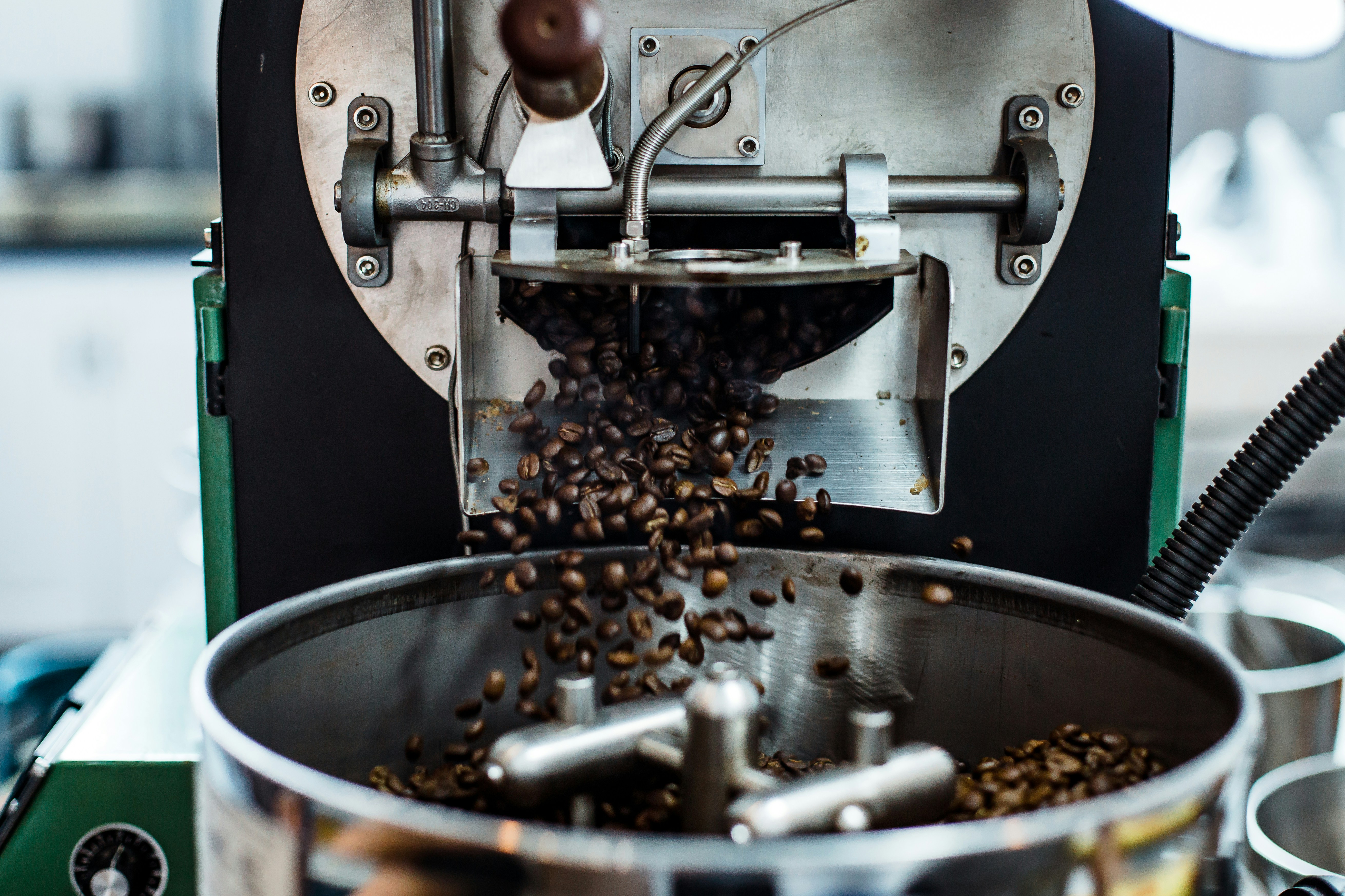 Coffee roaster image from Unsplash
